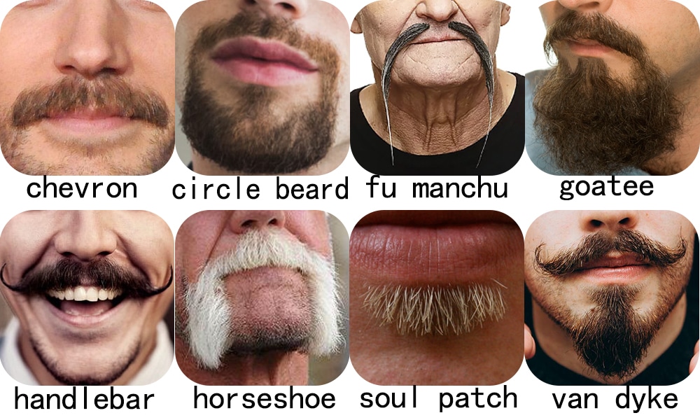 beard and mustache styles