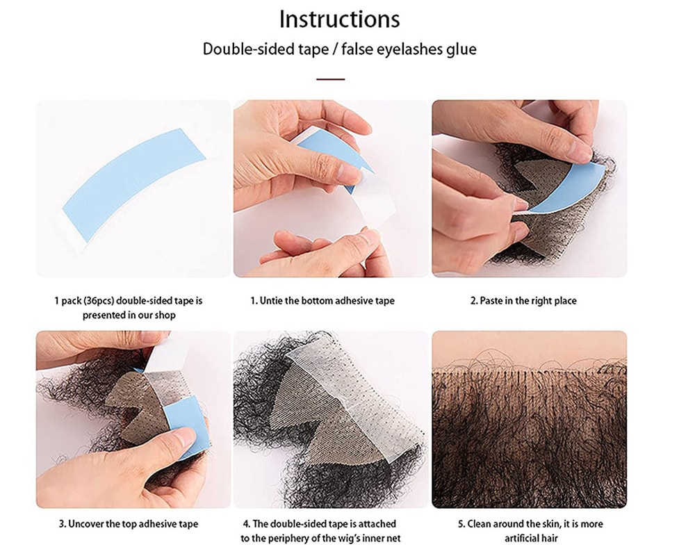 how to put on a merkin